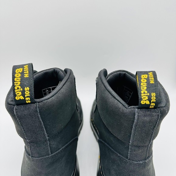Dr. Martens Women Combs Combat Boots Black Suede Boot Size 9 NEW NWOB (KV12) - Picture 5 of 7